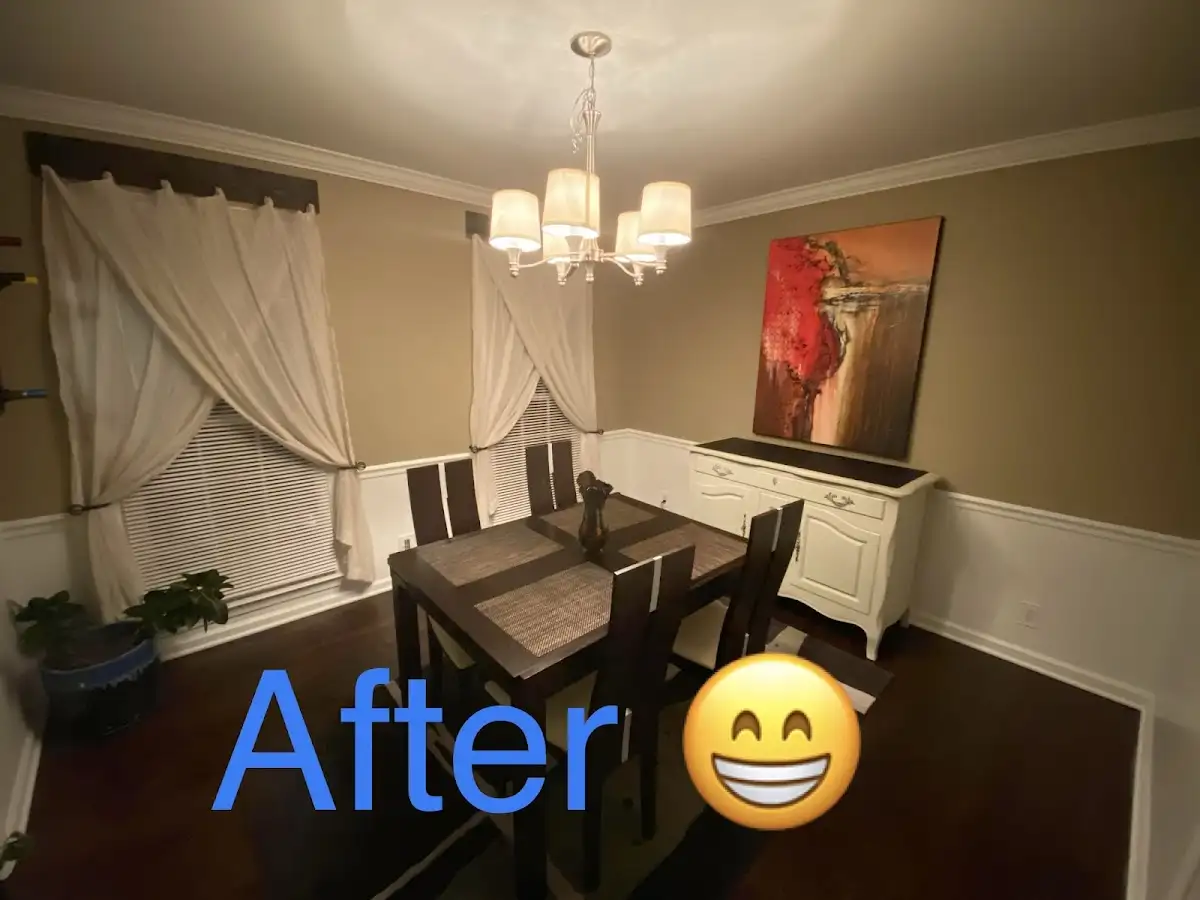 Professional dining room restoration after water damage in University Heights