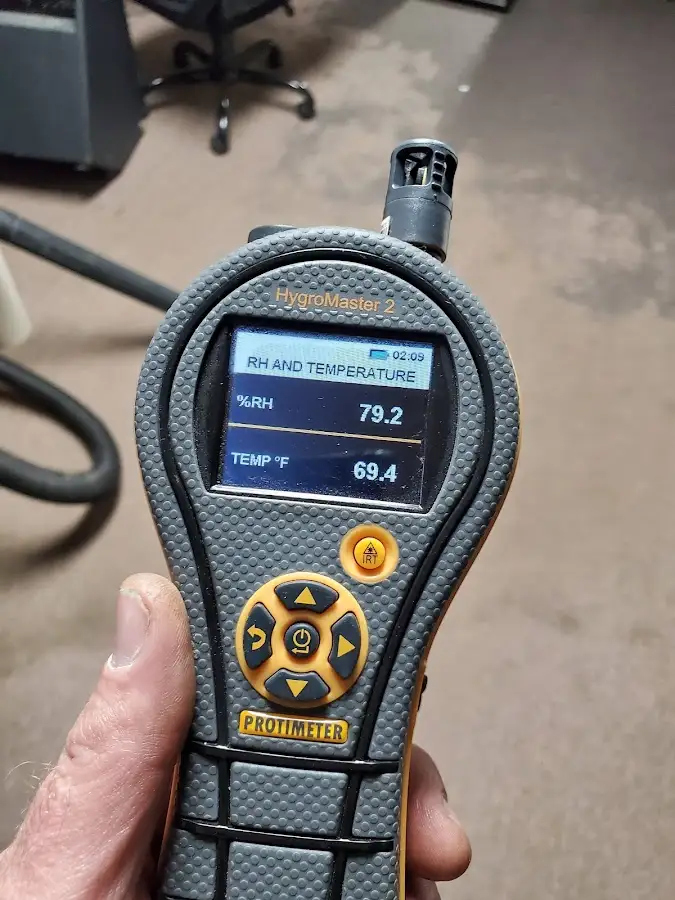 Moisture meter humidity assessment for Fire & Smoke Damage Restoration in University Heights
